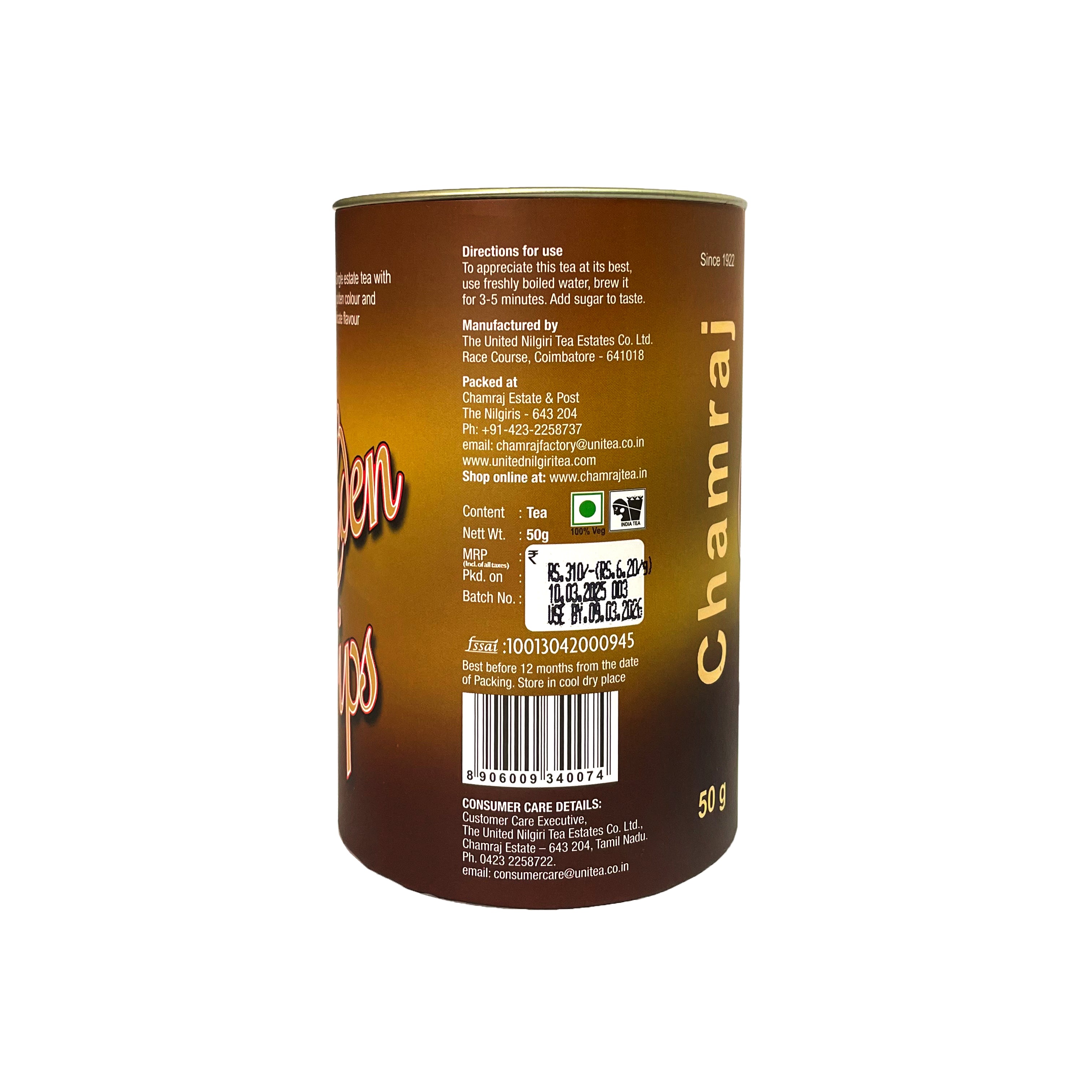 Chamraj Golden Tips 100g