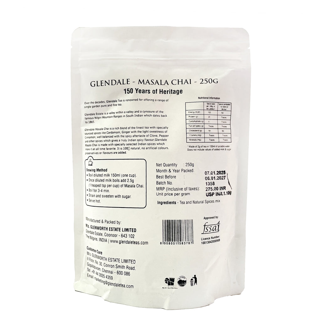 GLENDALE Masala Chai 250g