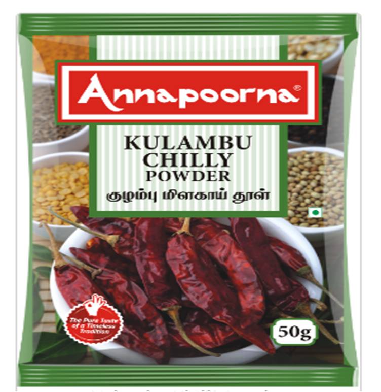 Annapoorna Kulambu Chilli Powder 50g