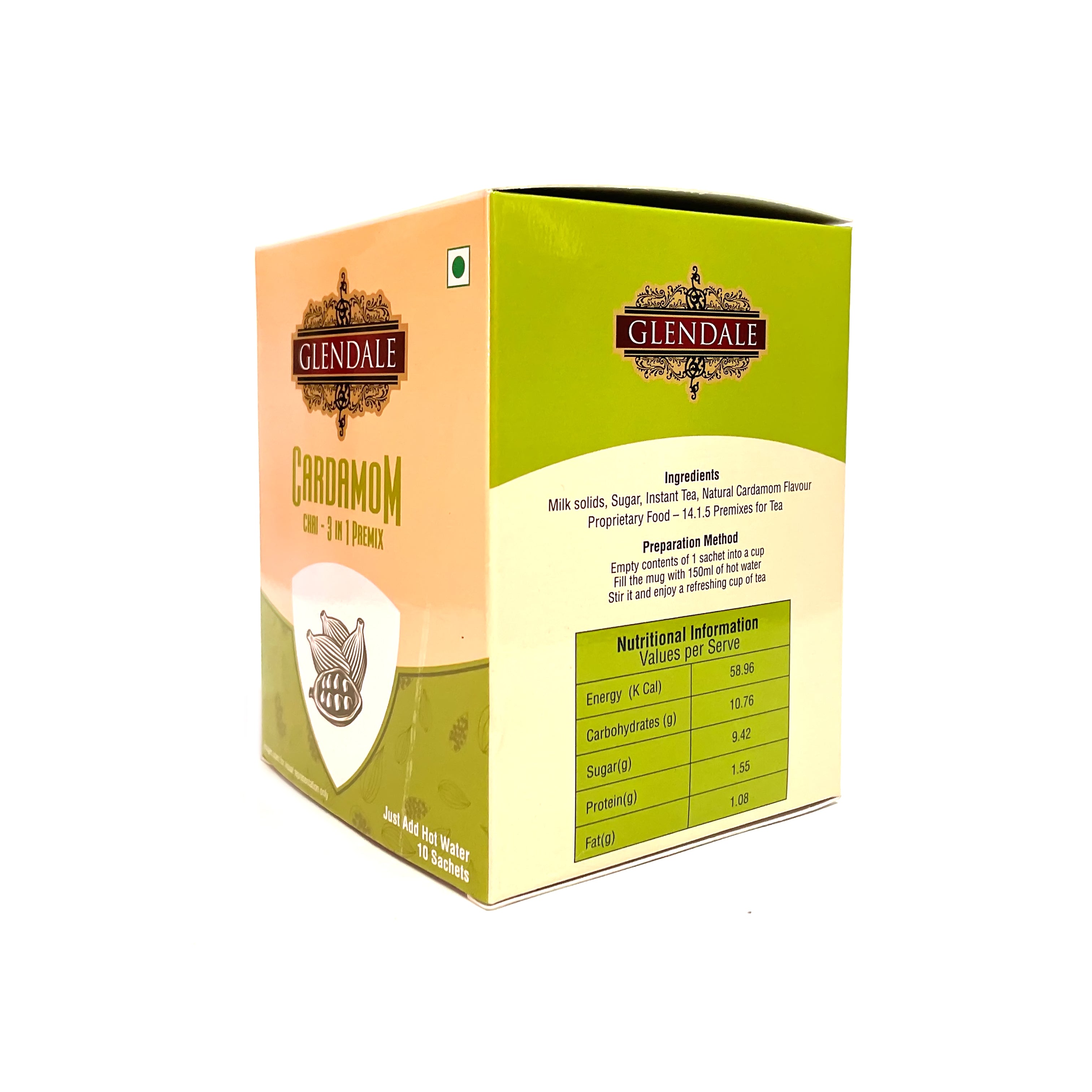 Glendale Cardamom Chai 3in1 Premix