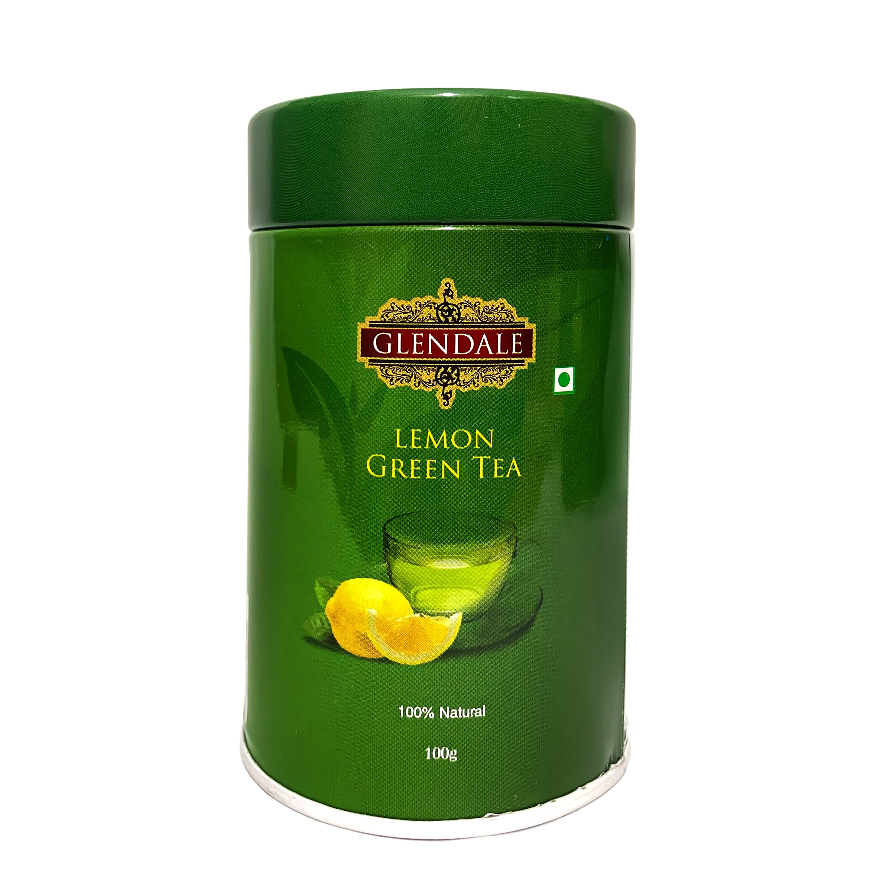 GLENDALE Lemon Green TEA 100g