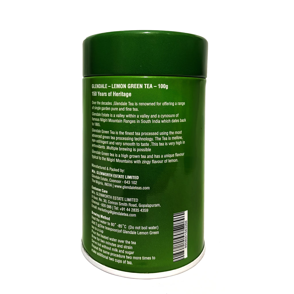 GLENDALE Lemon Green TEA 100g