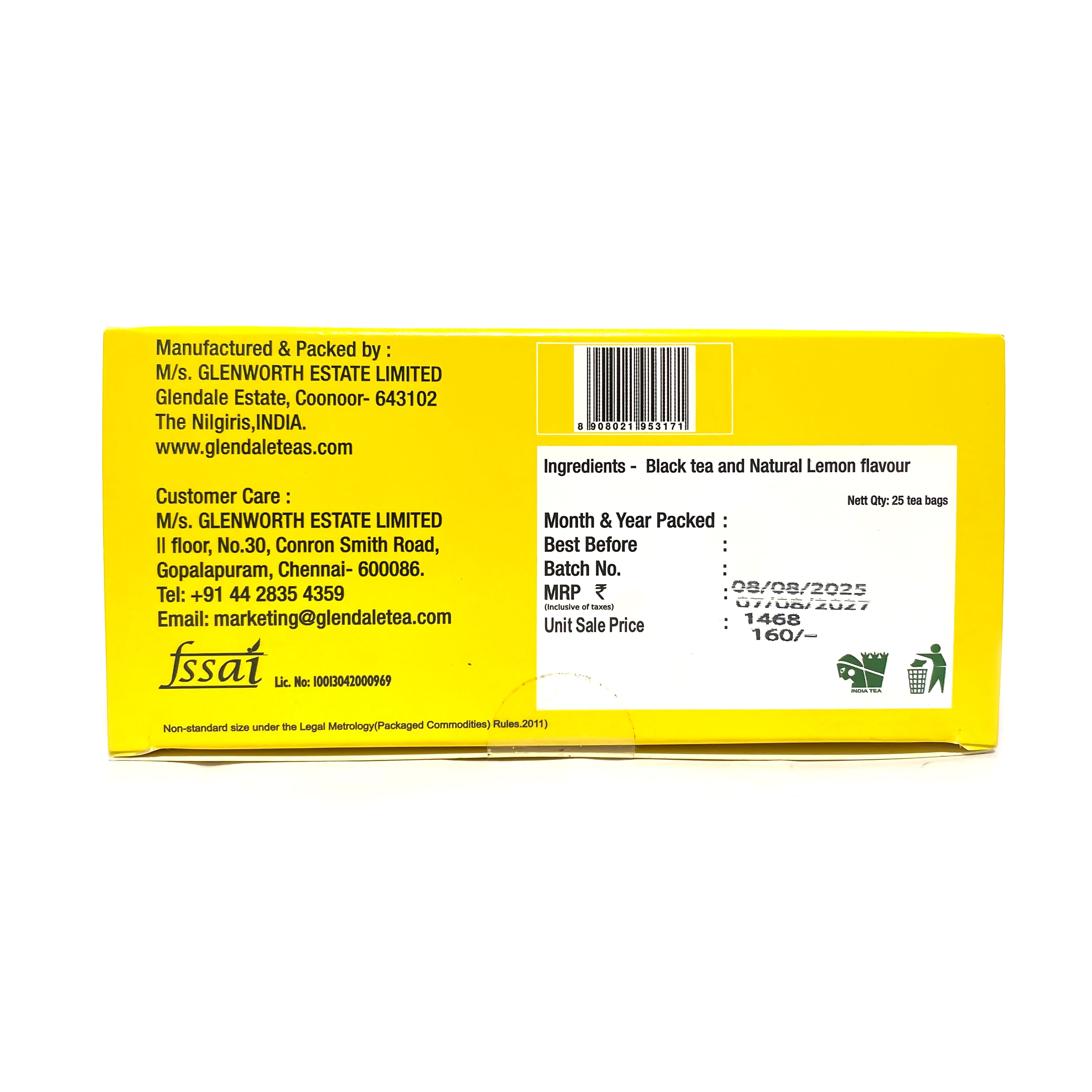 GLENDALE Lemon Tea DIP 50g