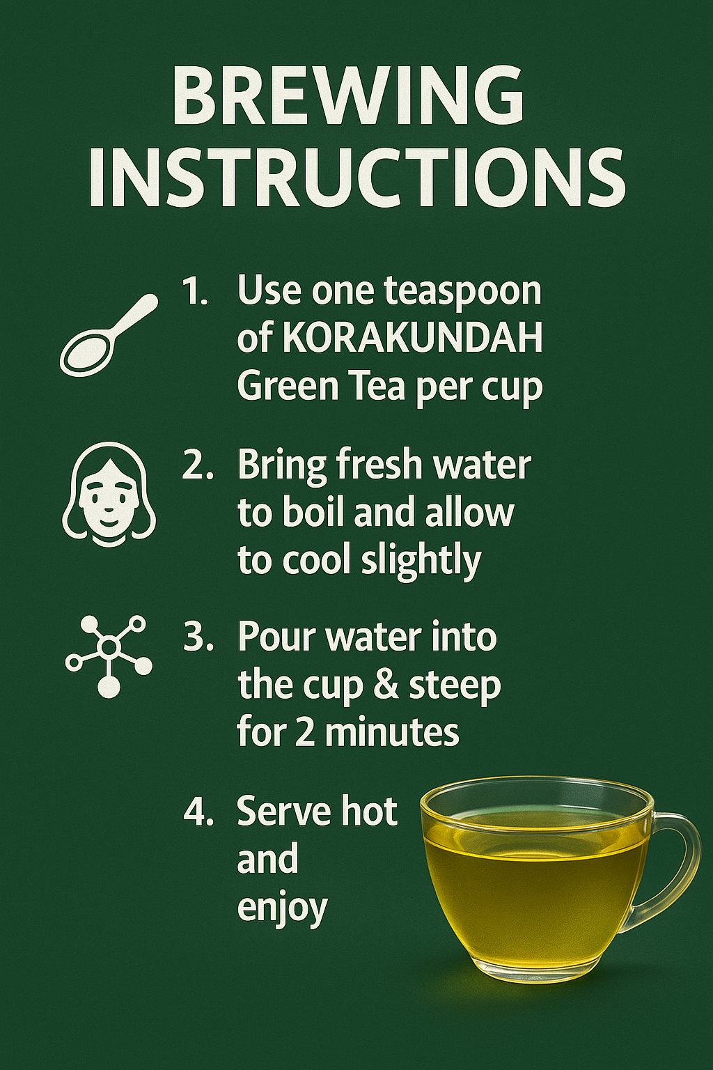 Korakundah Organic Green Tea 250g
