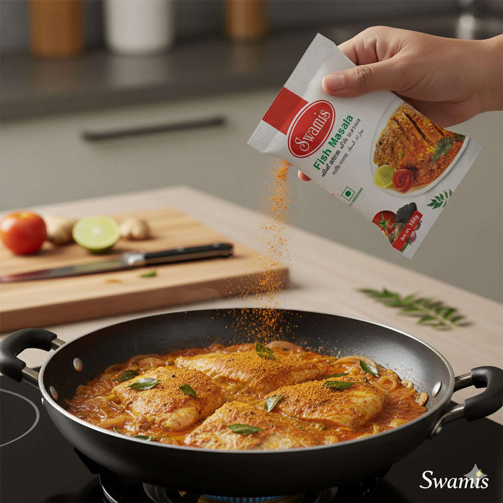 SWAMIS Fish Masala (Curry) 50g