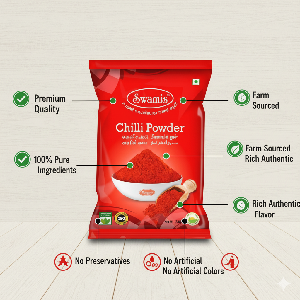SWAMIS Chilly Powder 50g