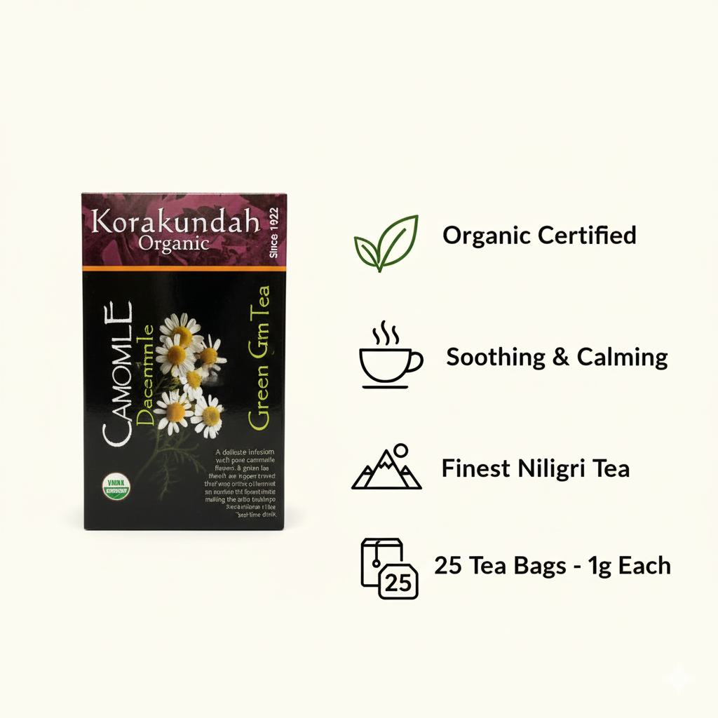 Korakundah Camomile Decaf Green Tea DIP