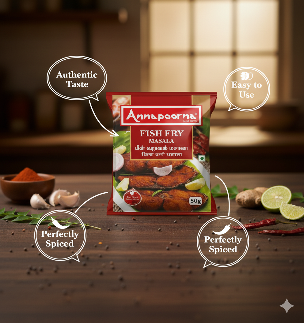 Annapoorna Fish Fry Masala 50g