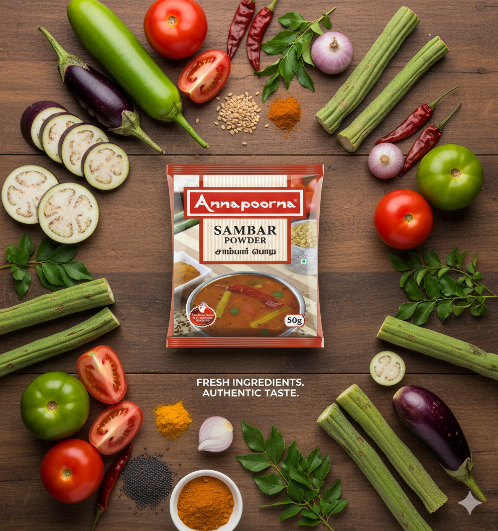 Annapoorna Sambar Masala 50g