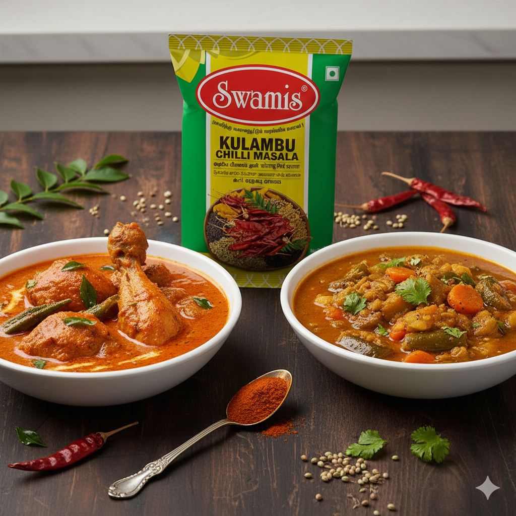 SWAMIS Kolambu Chilly Powder 50g