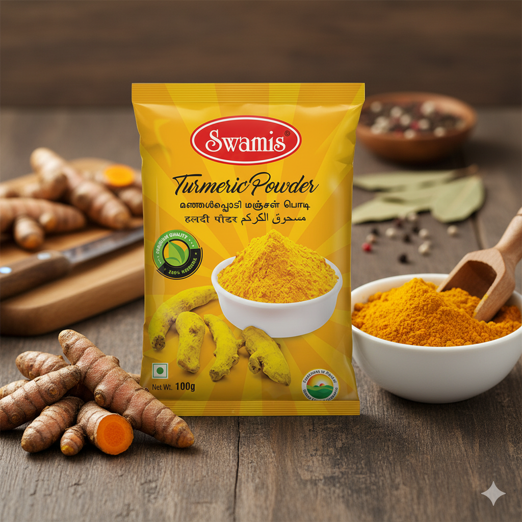 SWAMIS Turmeric Powder 50g