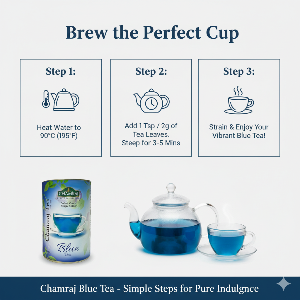 Chamraj Blue Tea 100g