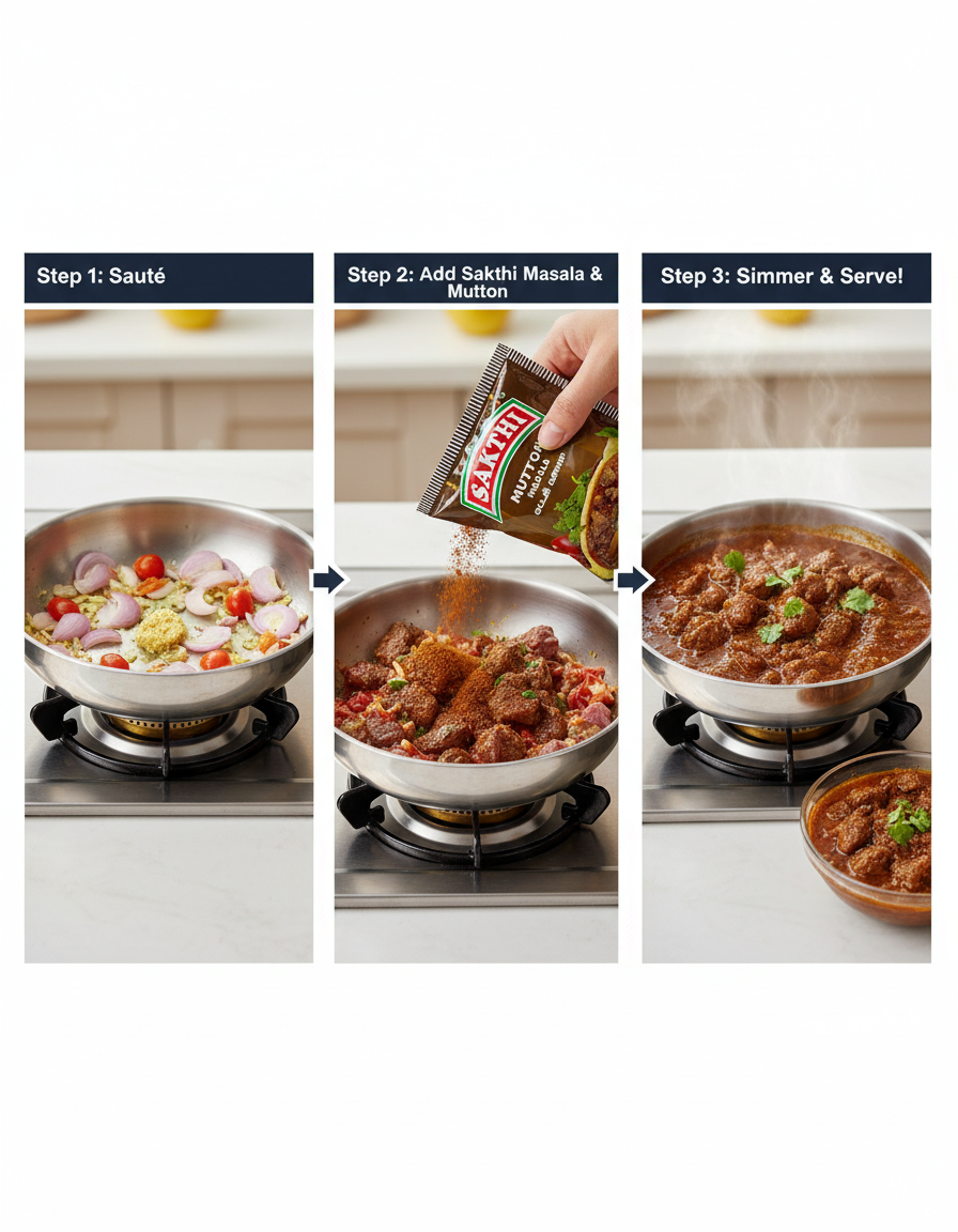 Sakthi Mutton Masala 50g