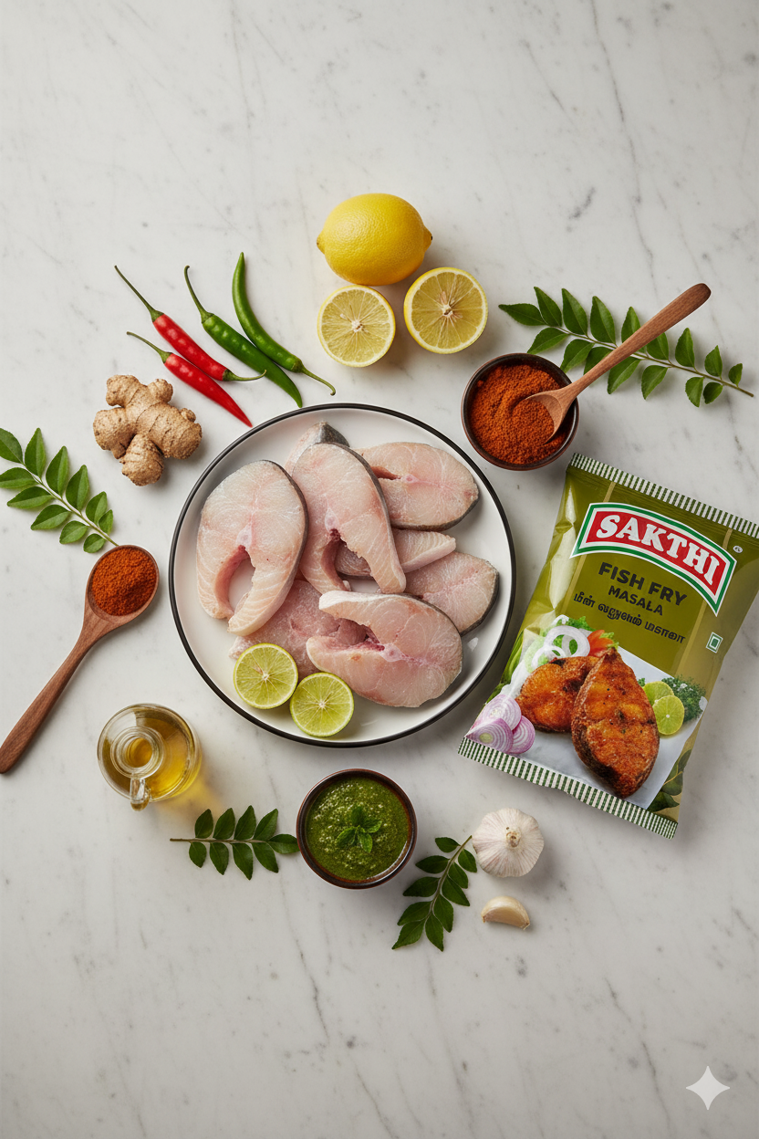 Sakthi Fish Fry Masala  50g