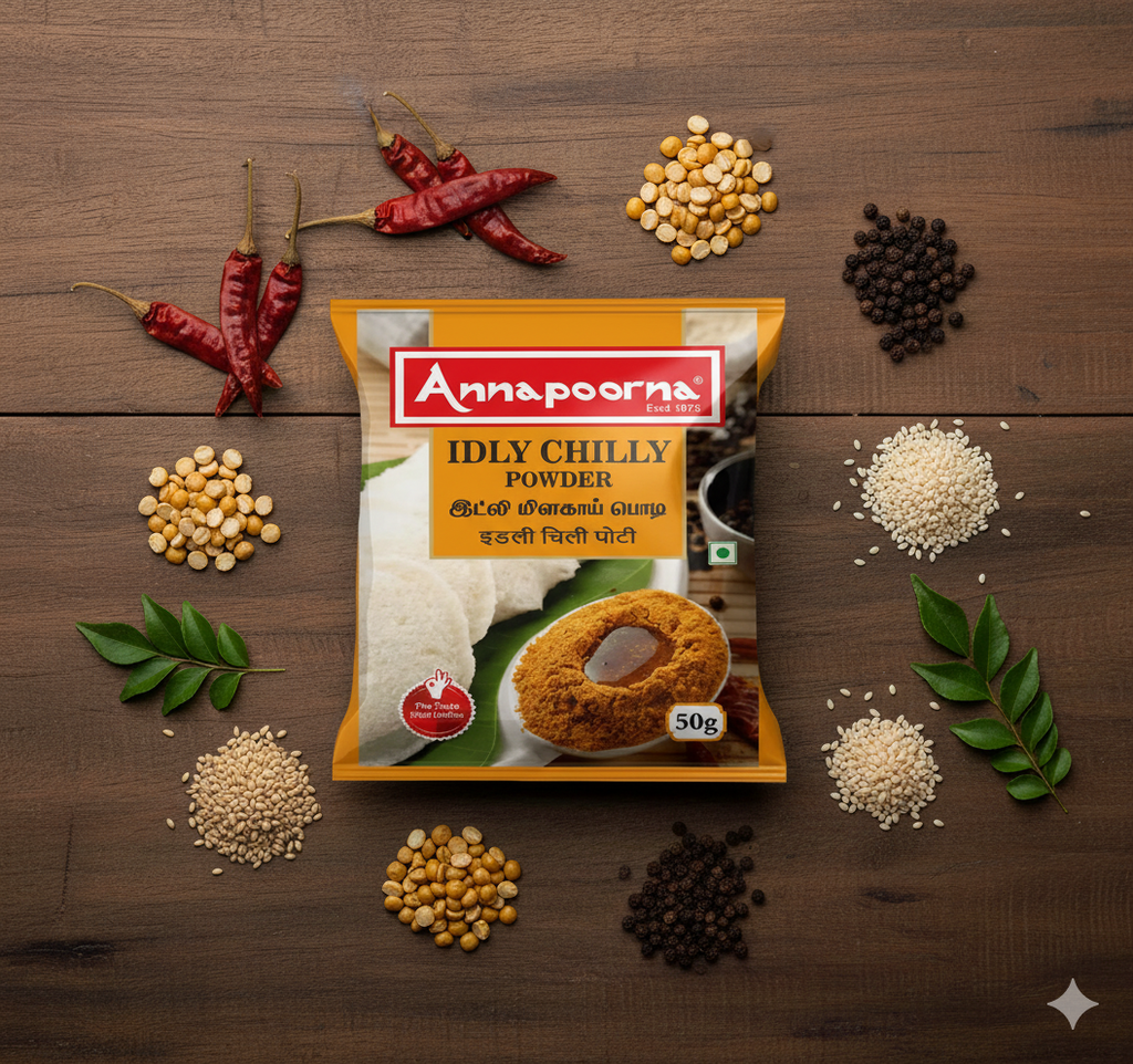 Annapoorna Idly Chili Powder 50g