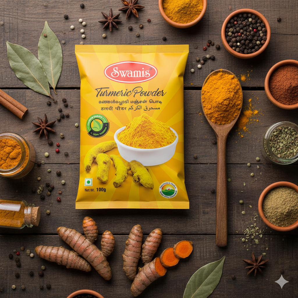 SWAMIS Turmeric Powder 50g
