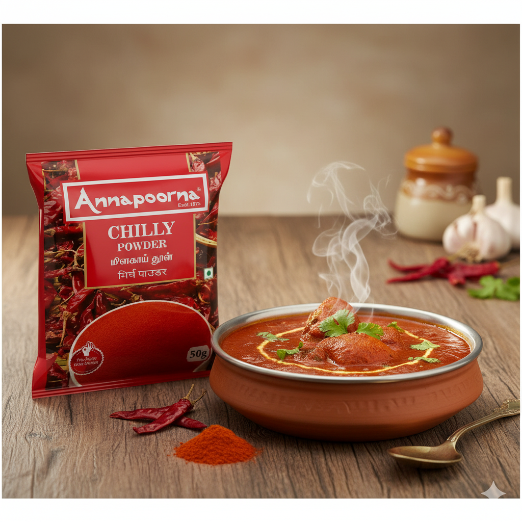 Annapoorna Chilli Powder 50g