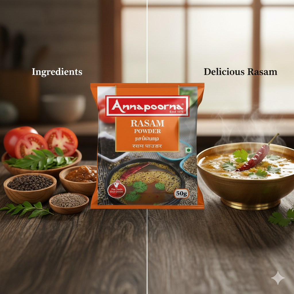 Annapoorna Rasam Powder 50g