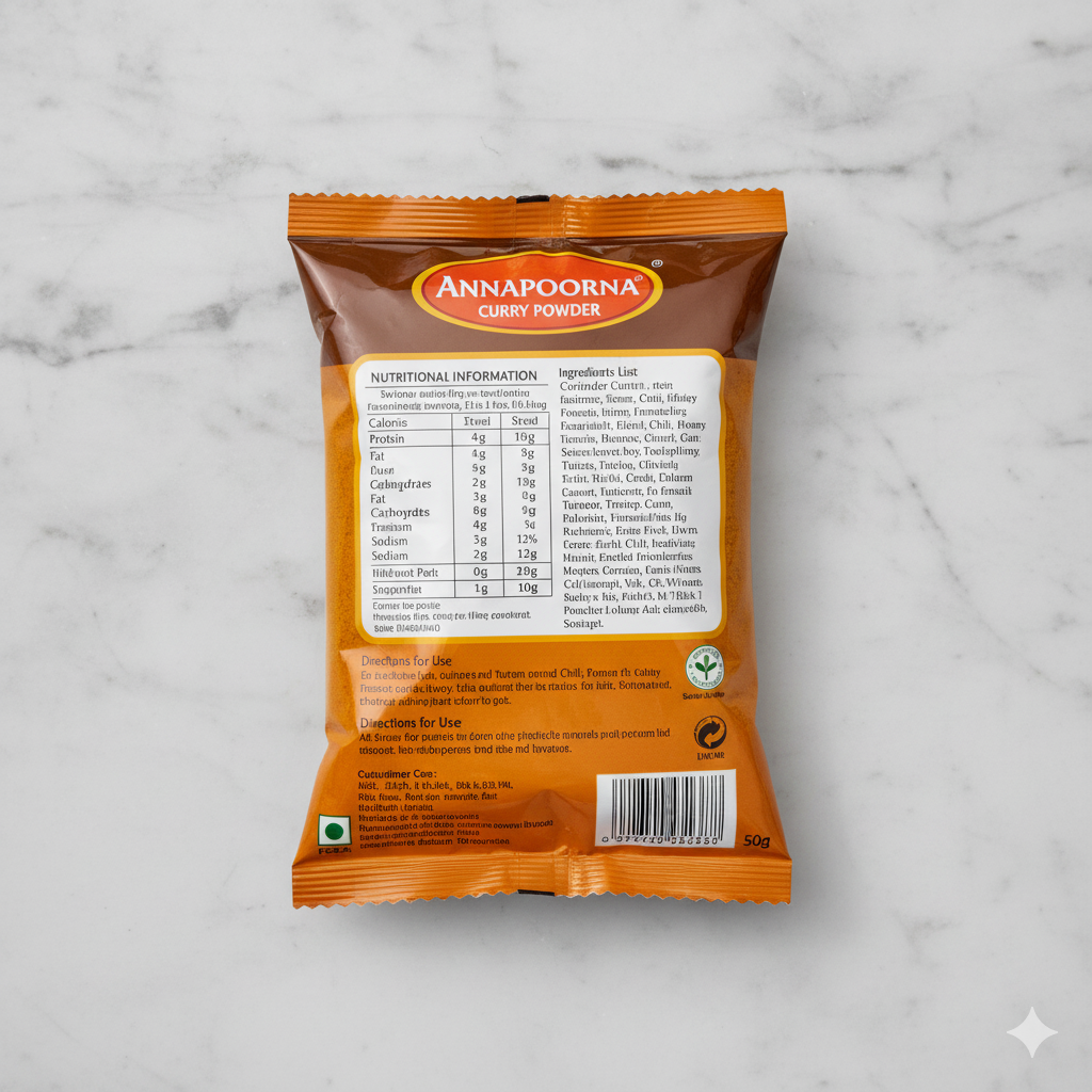 Annapoorna Curry Powder 50g