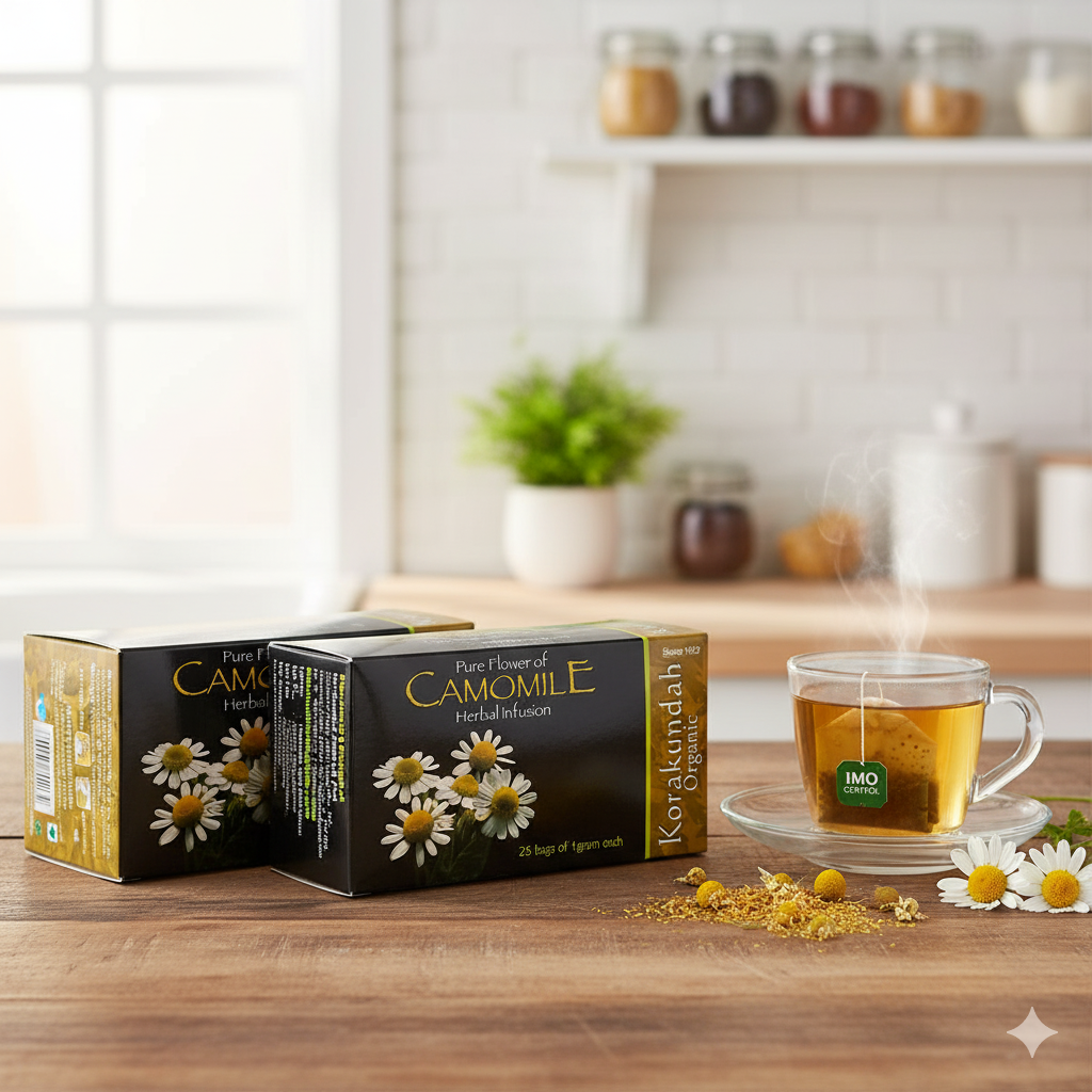 Korakundah Camomile Herbal Infusion Green Tea DIP