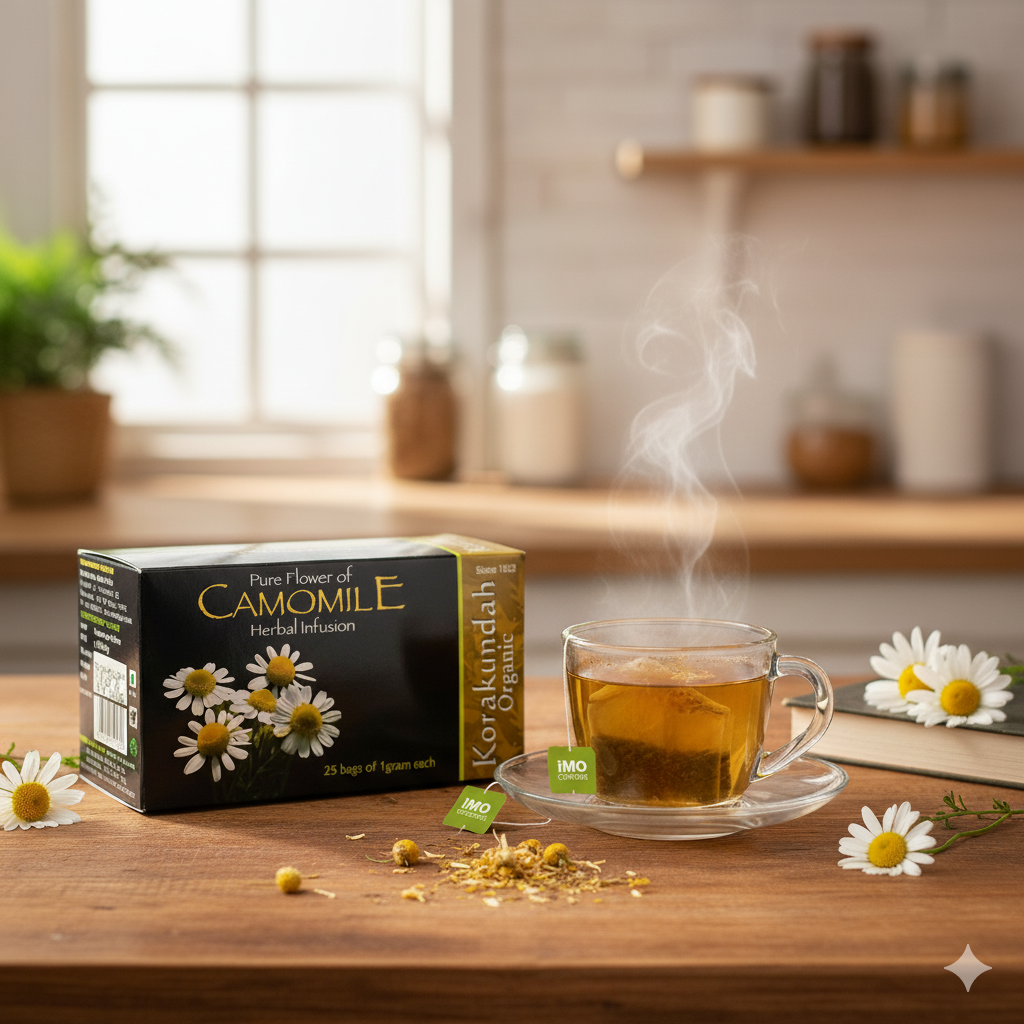 Korakundah Camomile Herbal Infusion Green Tea DIP
