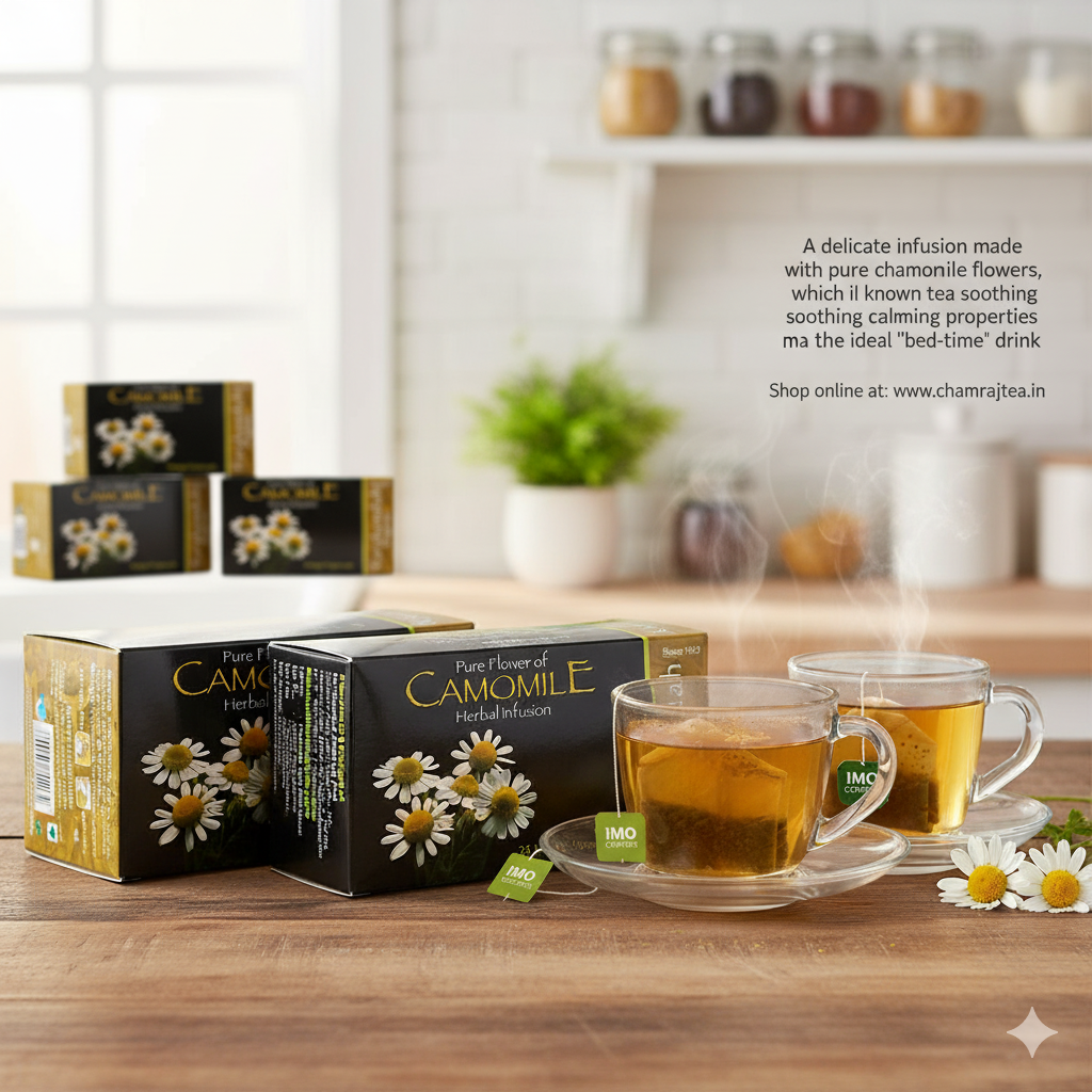 Korakundah Camomile Herbal Infusion Green Tea DIP