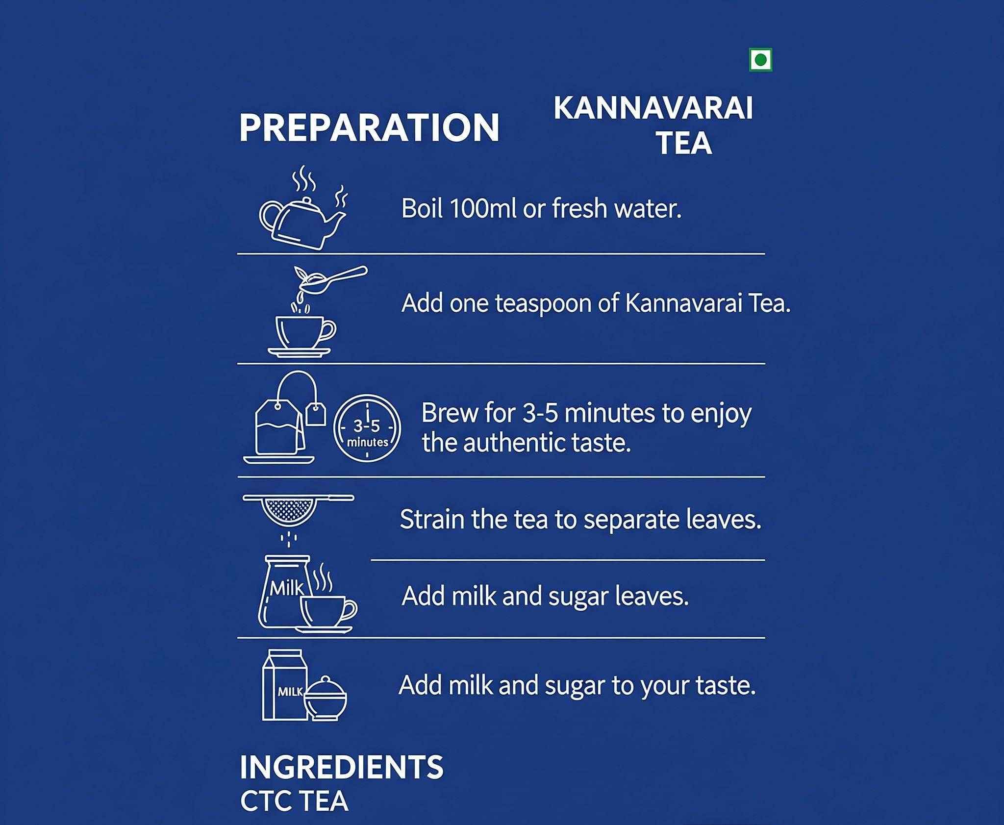 Kannavarai Leaf Tea 250