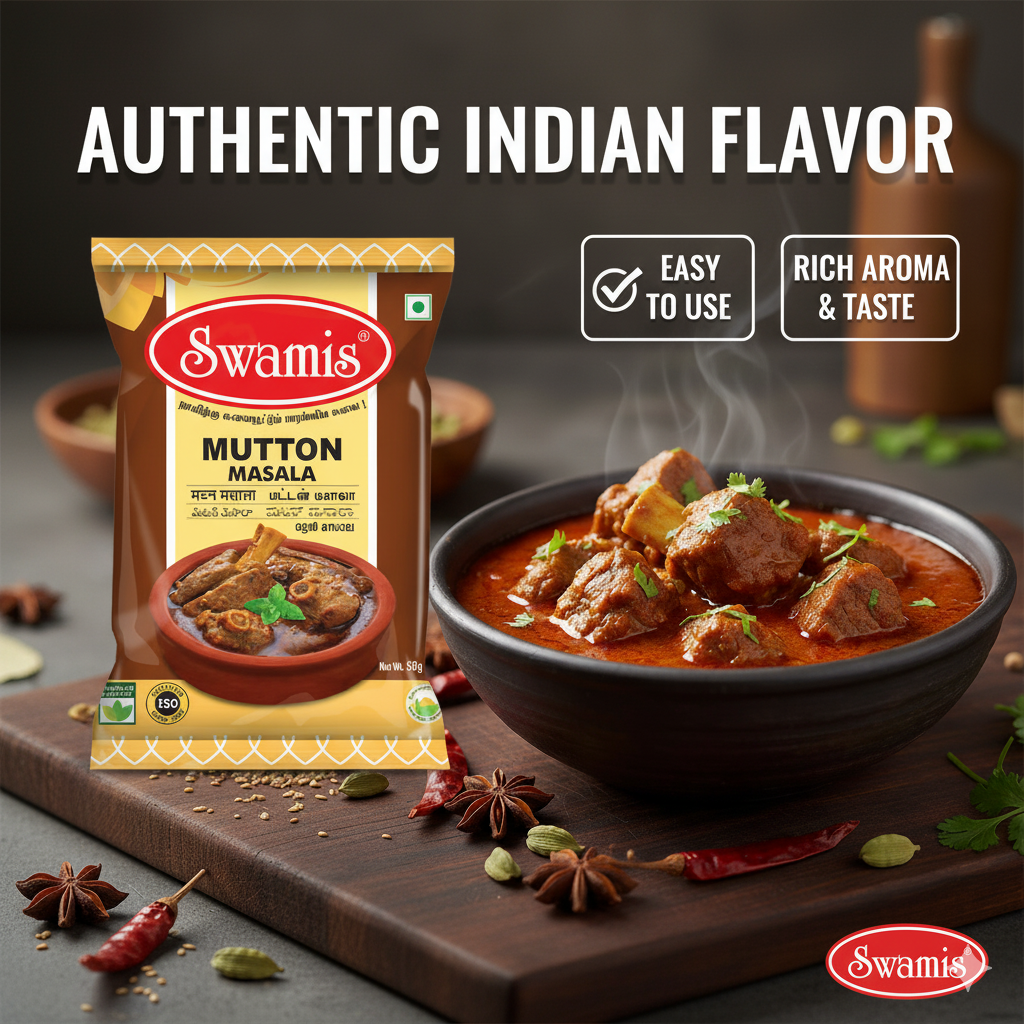 SWAMIS Mutton Masala 50g