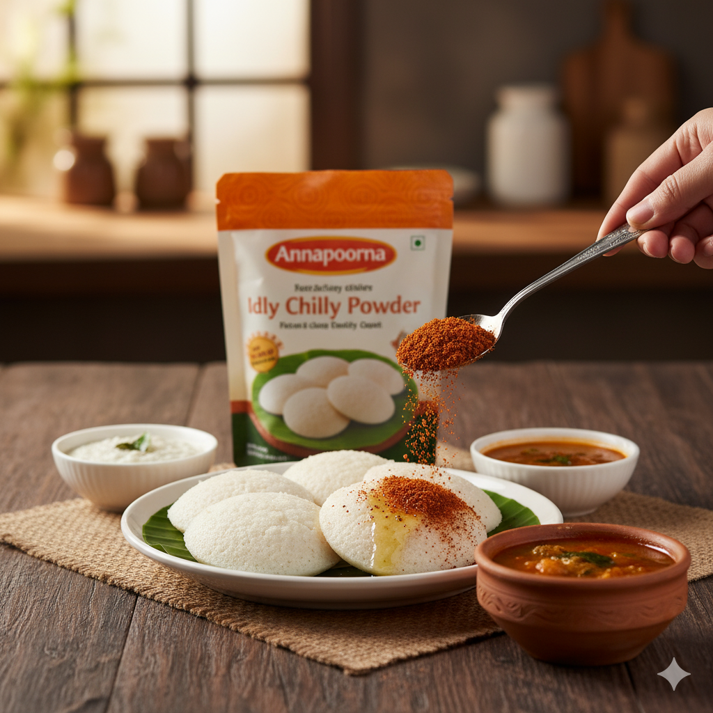 Annapoorna Idly Chili Powder 50g