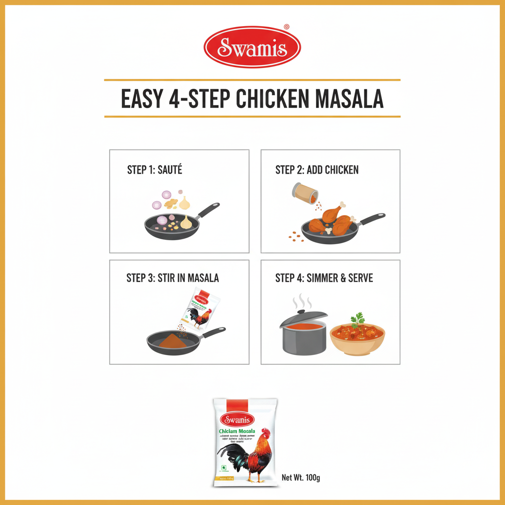 SWAMIS Chicken Masala 50g