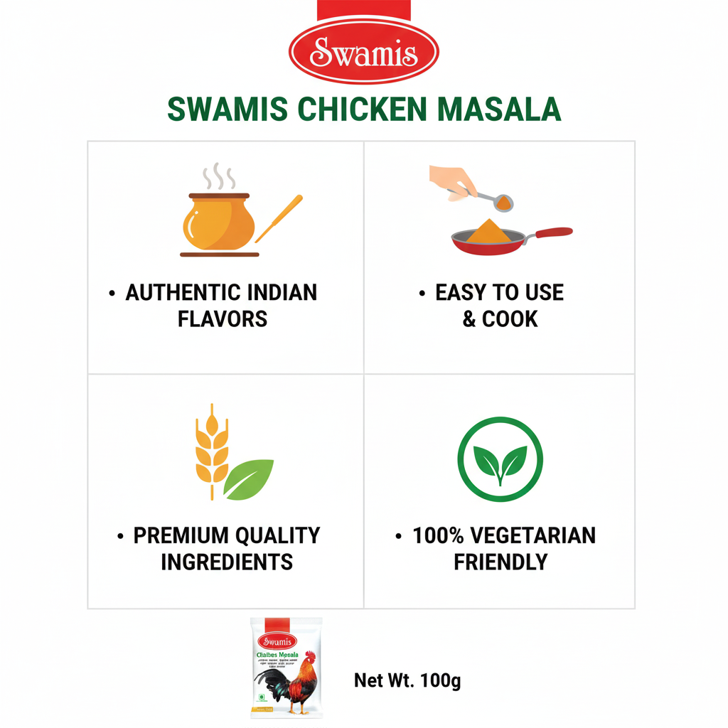 SWAMIS Chicken Masala 50g
