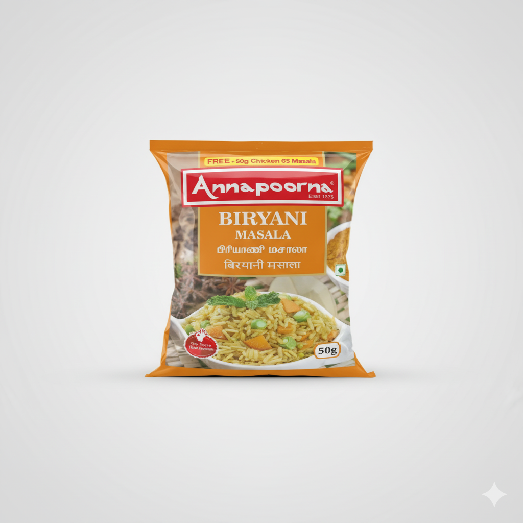 Annapoorna Biryani Masala 50g