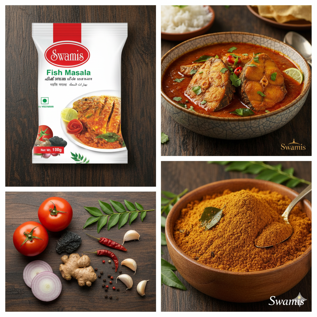 SWAMIS Fish Masala (Curry) 50g