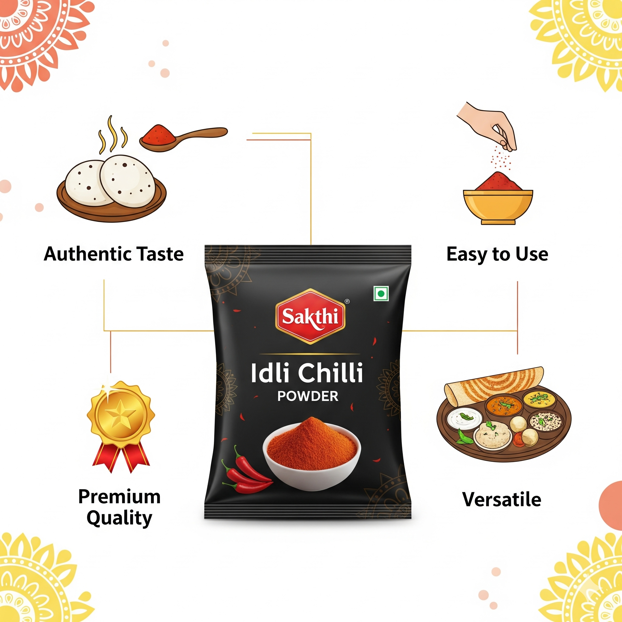 Sakthi Idli Chilli Powder 50g