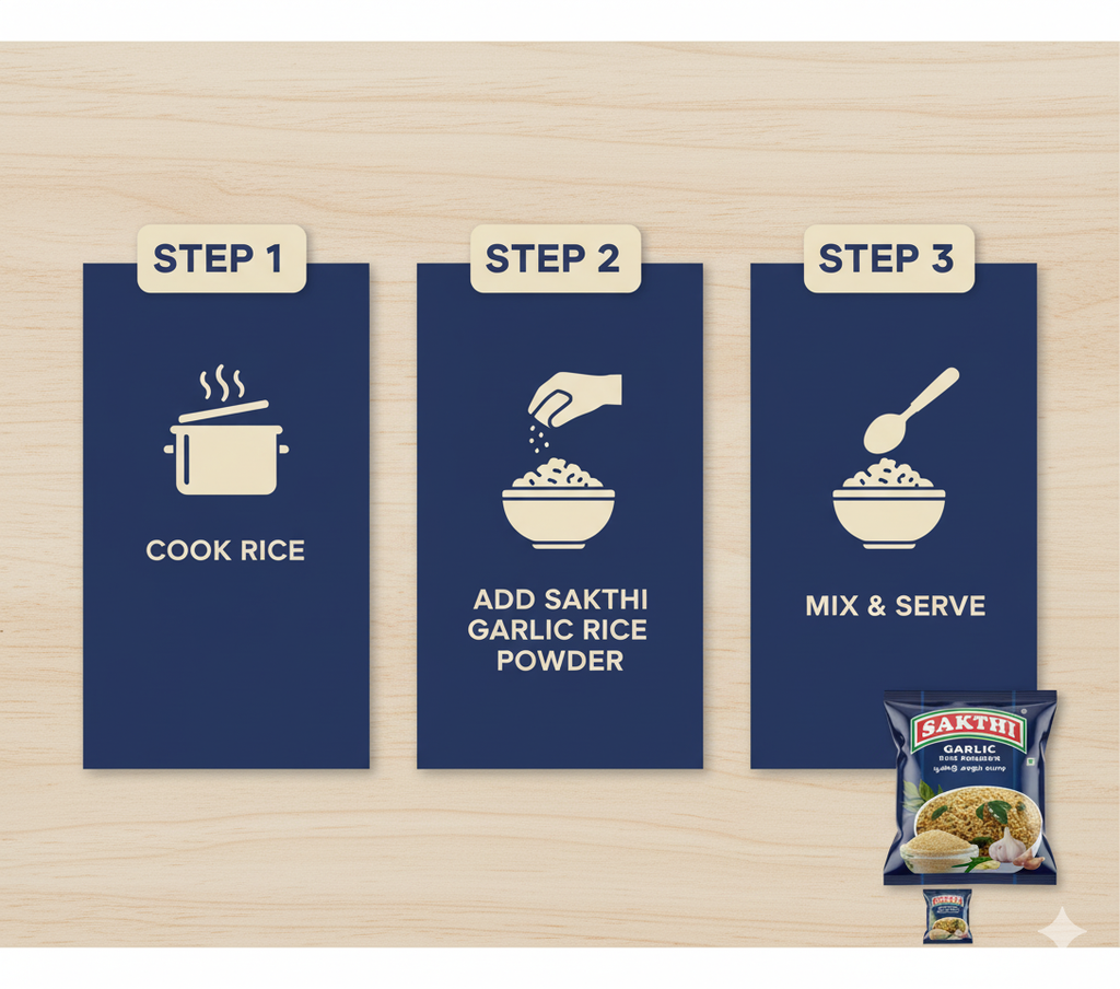 Sakthi Garlic Rice Powder 50g