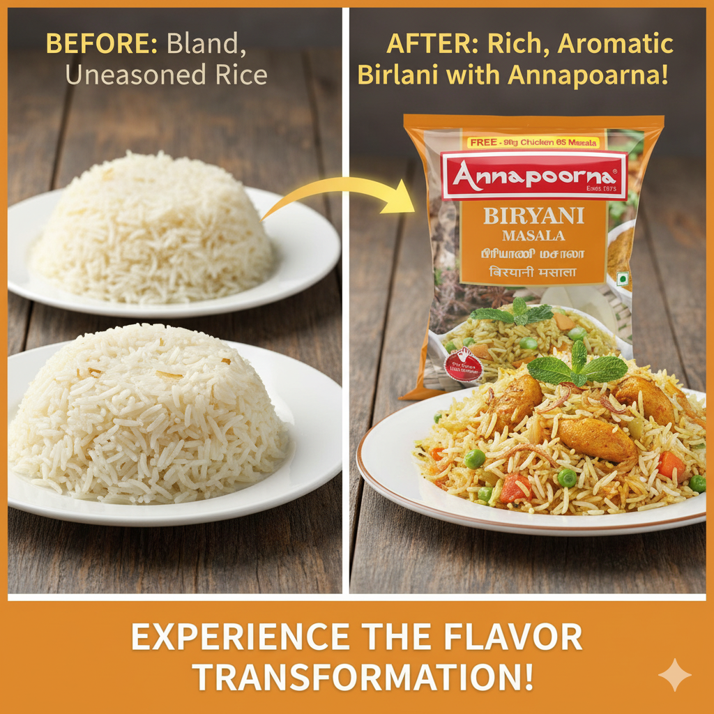 Annapoorna Biryani Masala 50g