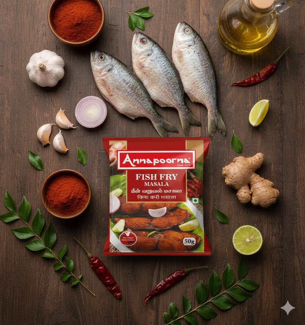 Annapoorna Fish Fry Masala 50g
