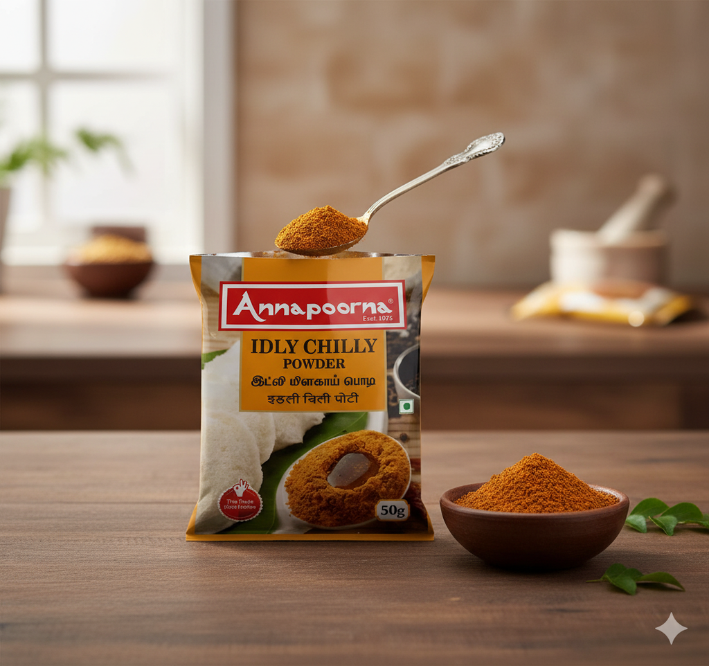 Annapoorna Idly Chili Powder 50g