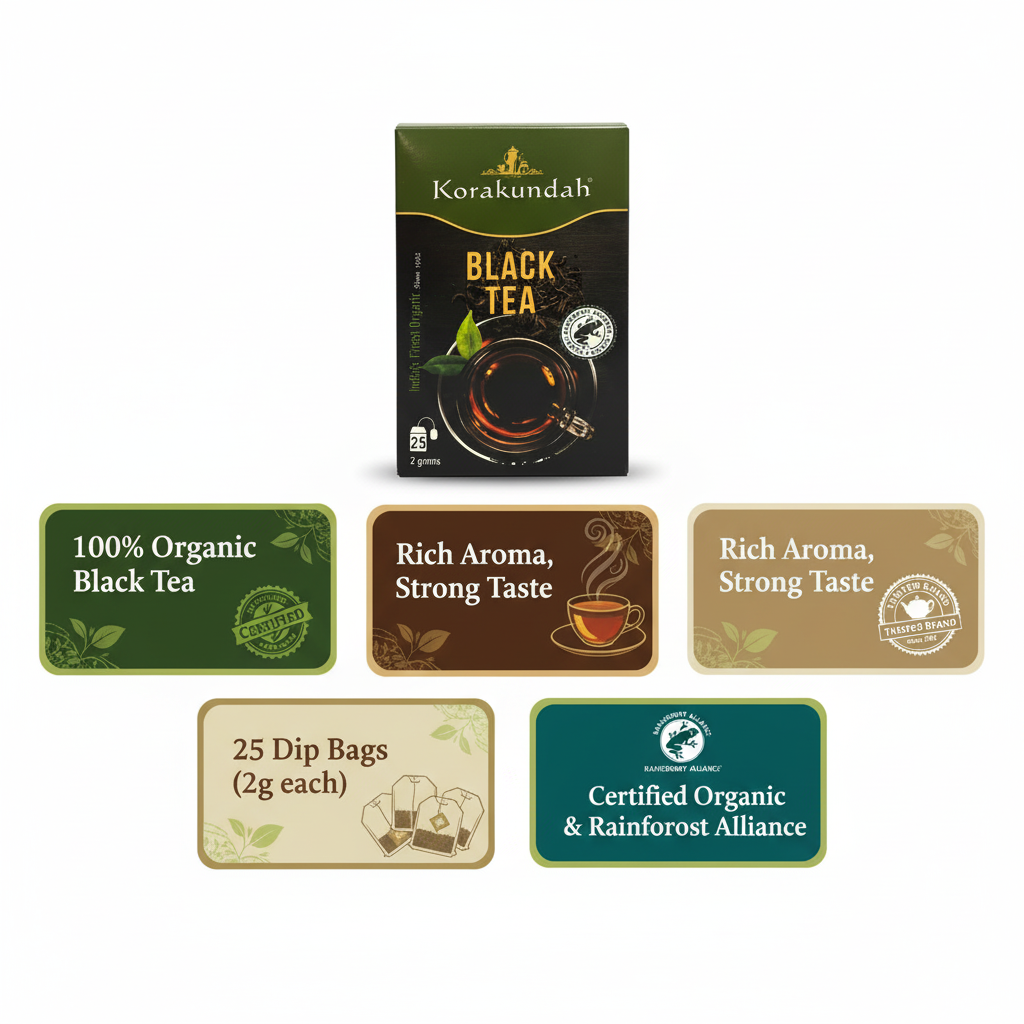 Korakundah Black Tea Dip 50g