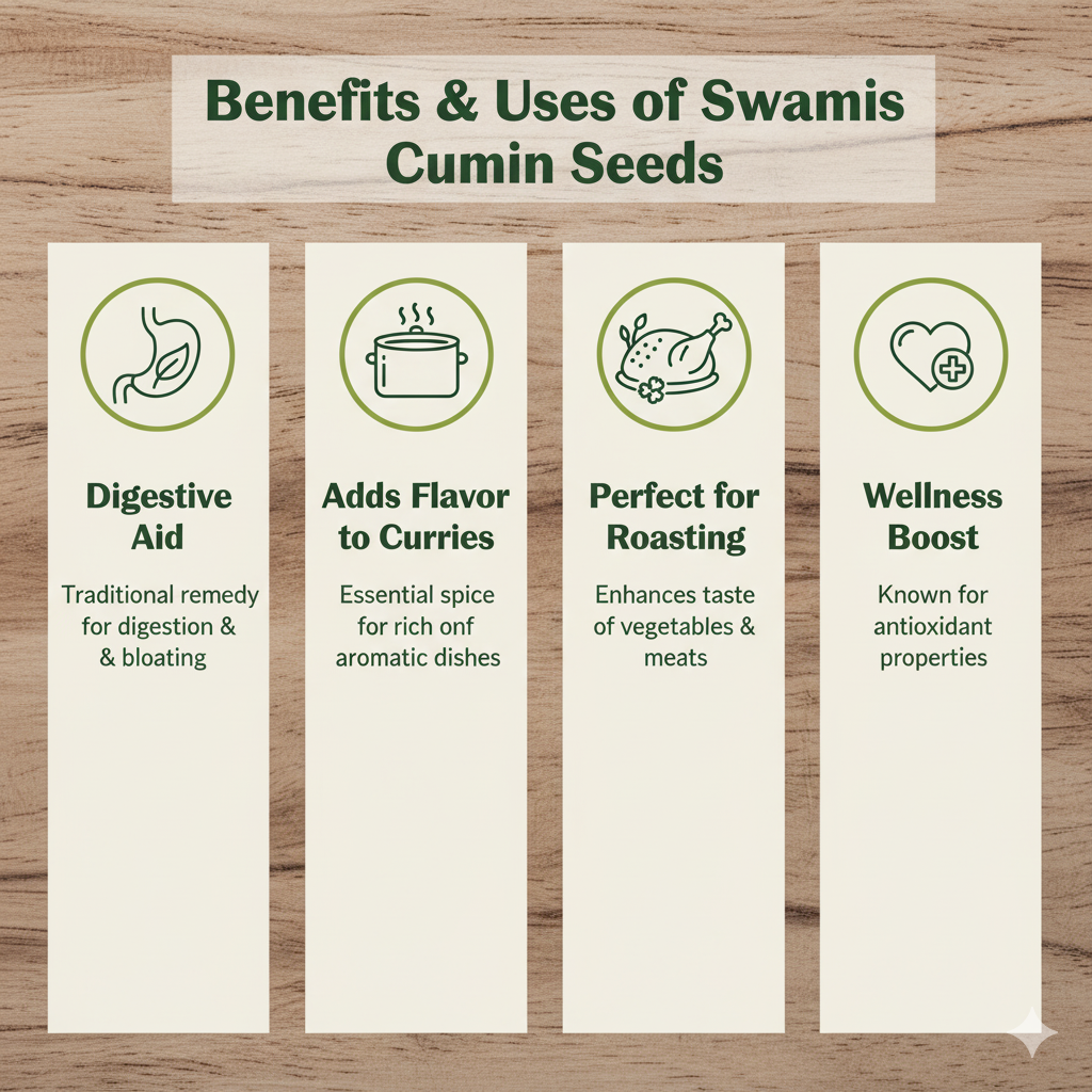 SWAMIS Cumin Seed 50g