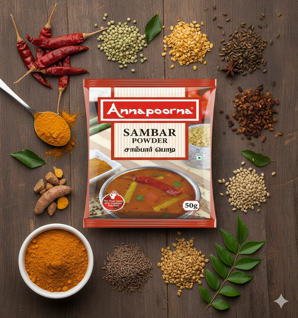 Annapoorna Sambar Masala 50g