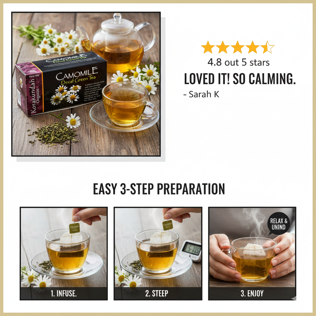 Korakundah Camomile Decaf Green Tea DIP