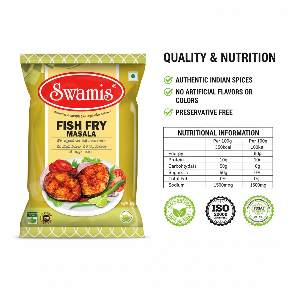 SWAMIS Fish Fry 50g
