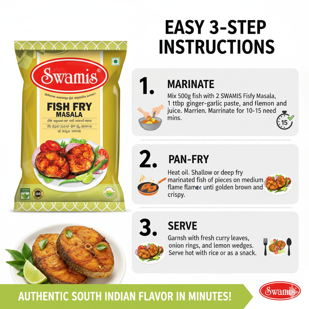 SWAMIS Fish Fry 50g