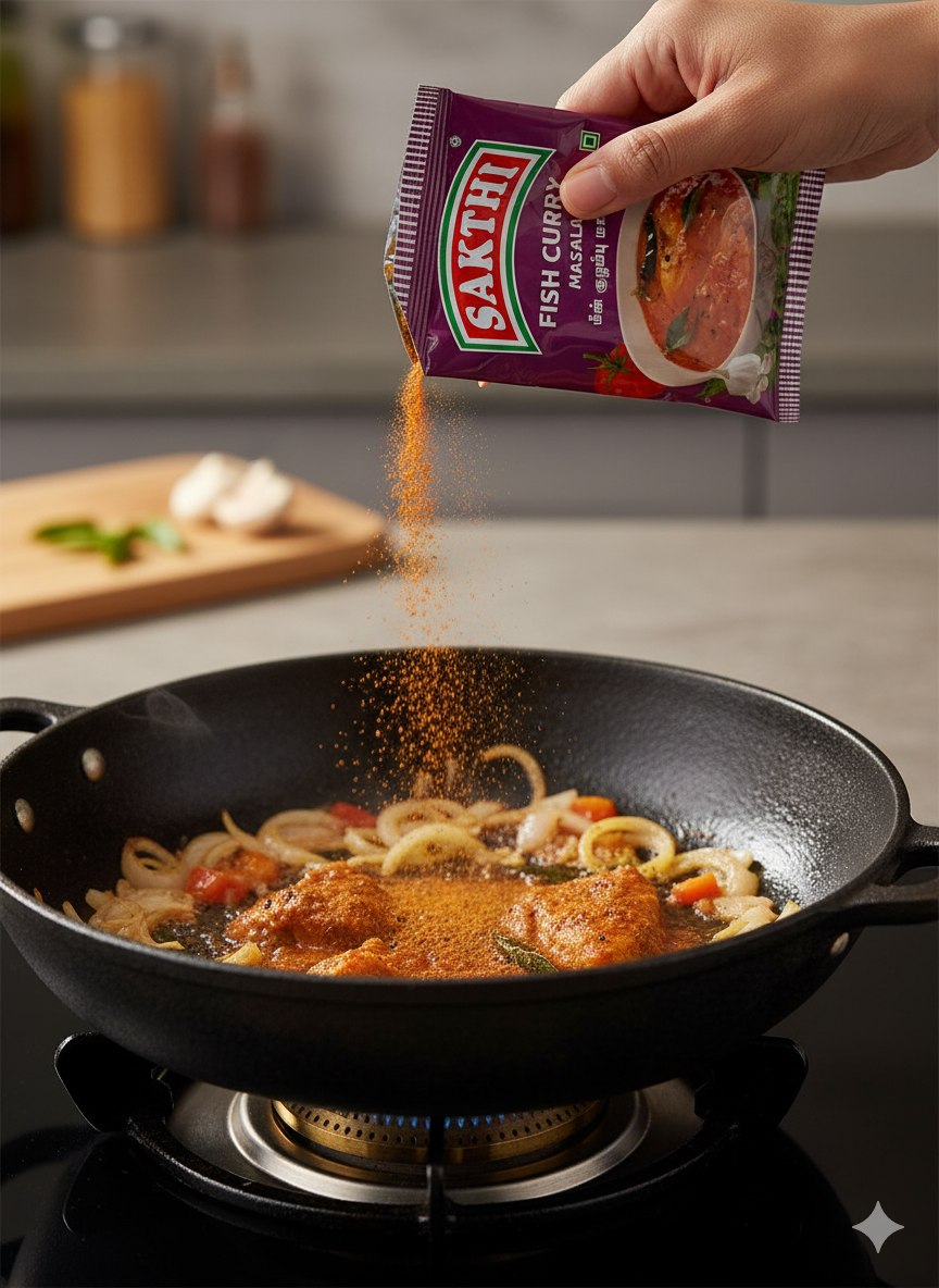 Sakthi Fish Curry Masala 50g