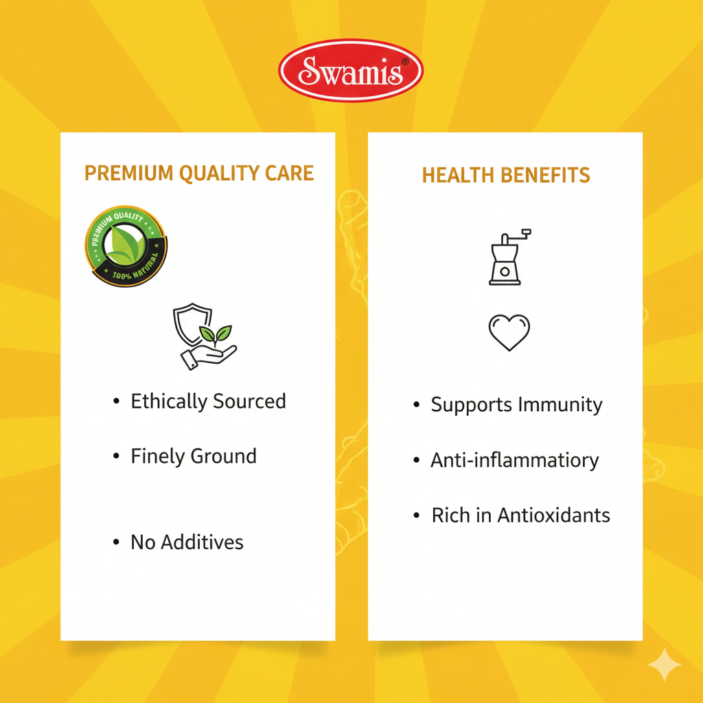 SWAMIS Turmeric Powder 50g