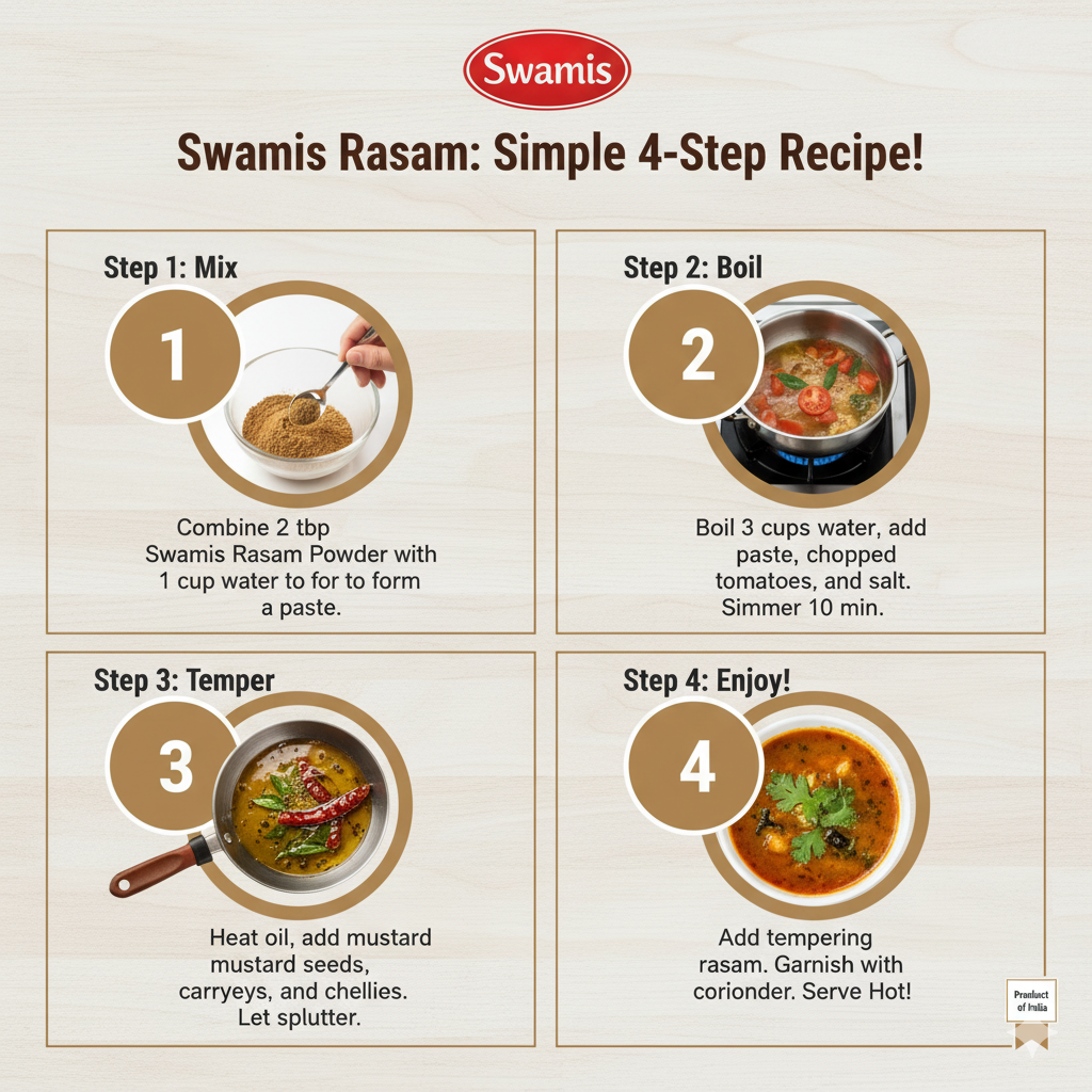 SWAMIS Rasam Powder 50g