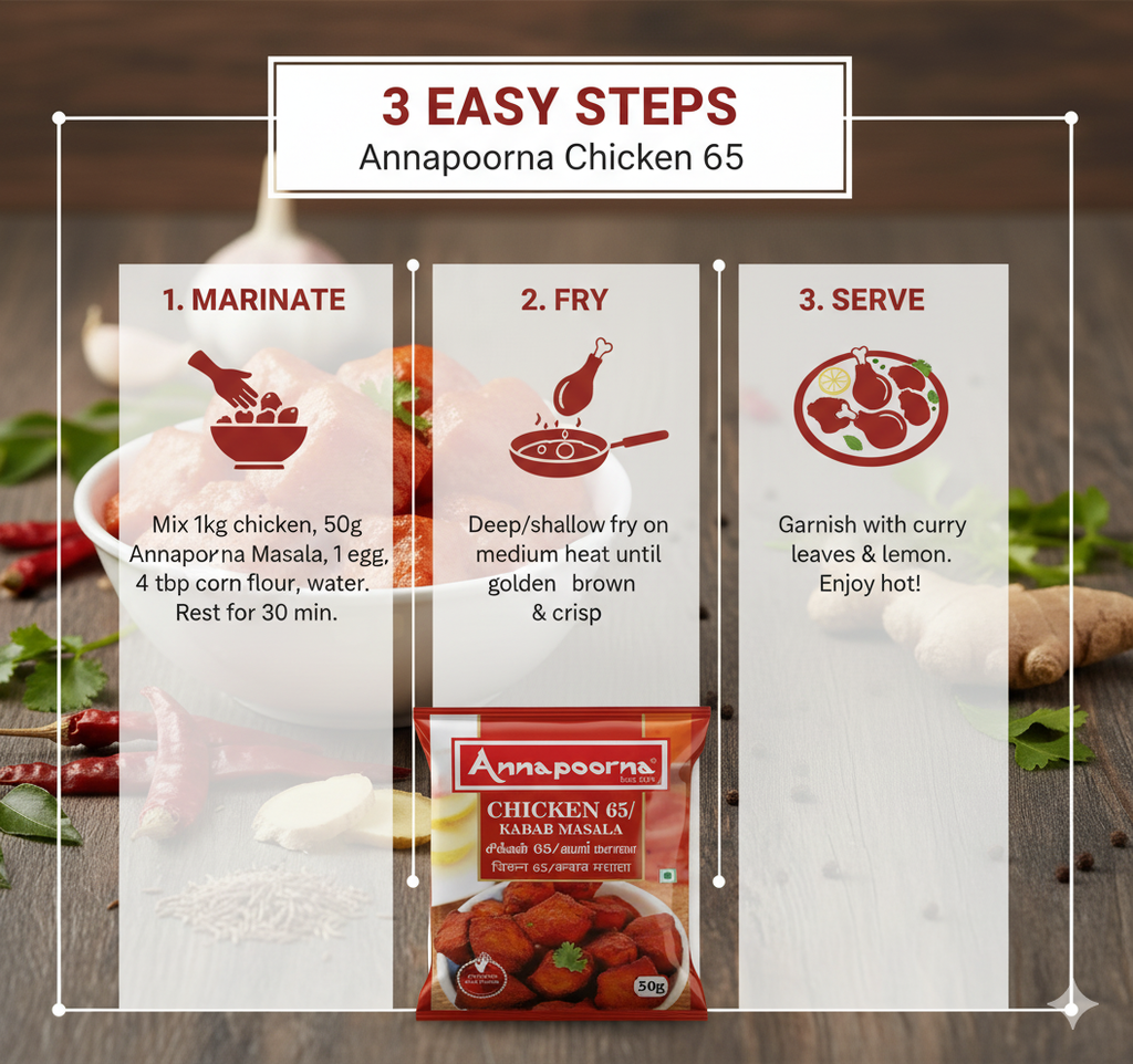 Annapoorna Chicken 65 Kabab Masala