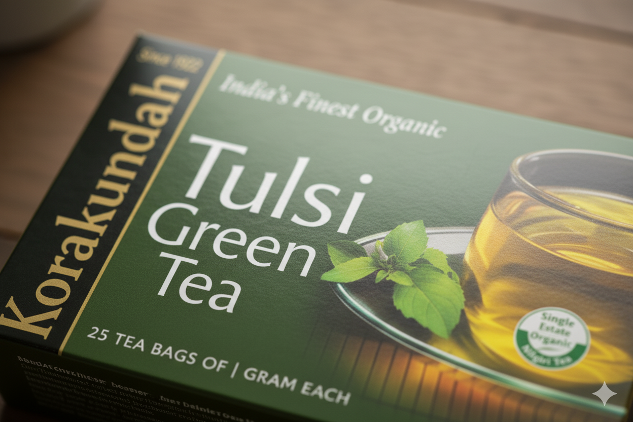 Korakundah Green tea Tulsi DIP