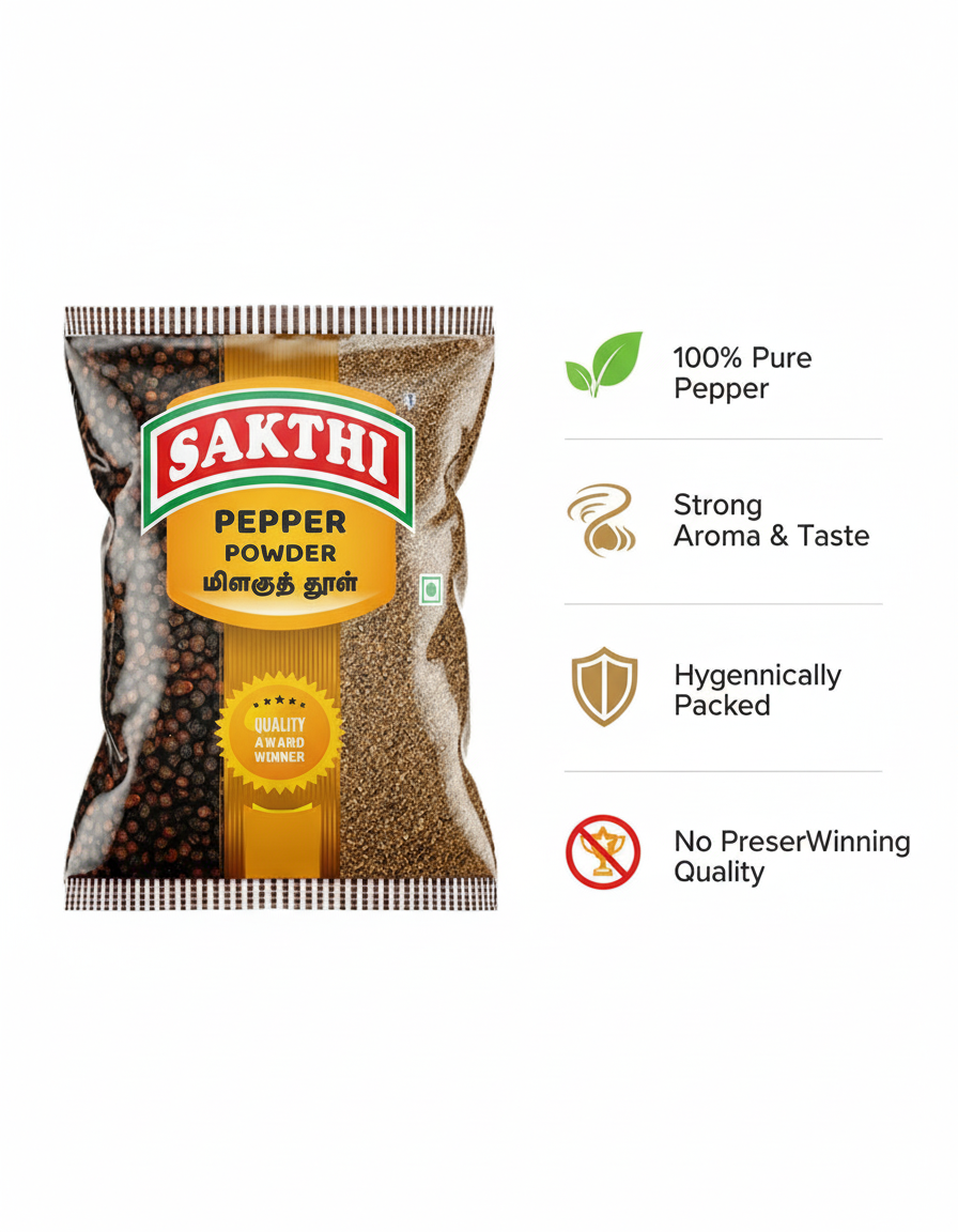 Sakthi Pepper Powder 50g
